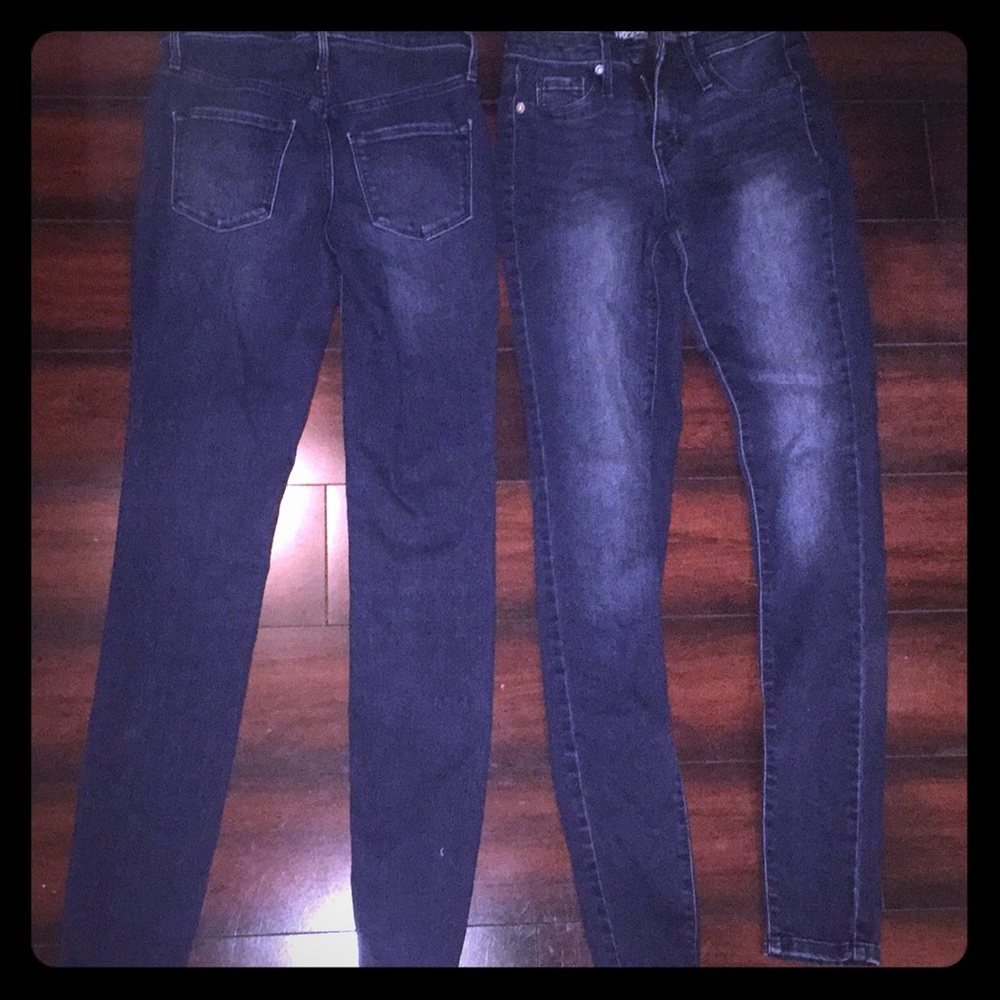 Dark wash jeans from Target website